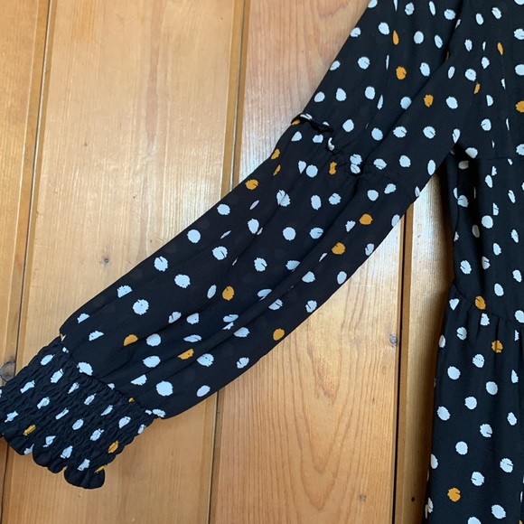 Etched Polka Dots Maxi Dress - Picture 4 of 13